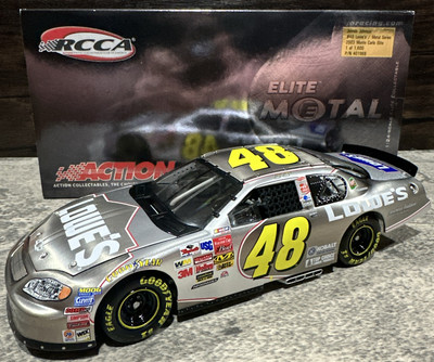 2003 JIMMIE JOHNSON METAL SERIES ELITE #48 LOWES CHEVROLET ACTION NASCAR DIECAST