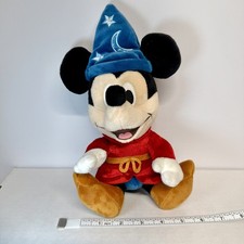 Disney Fantasia Mickey Mouse Sorcerer Plush Stuffed Animal 10"
