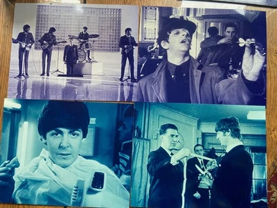 BEATLES 14 PHOTOS GRAND FORMAT PUBLICITE A HARD DAY'S NIGHT BY KODAK - Photo 1/4