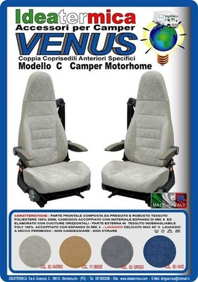 Ideatermica Venus C Sitzbezug mit integrierter Kopfstütze und Gurten 2 B-Ware
