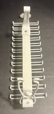 ClosetMaid Tie  Belt Rack for Wire Shelving   Model 8060 White