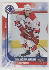 2015 National Hockey Card Day American Rookies Noah Hanifin #USA8 Rookie RC 7l6. rookie card picture