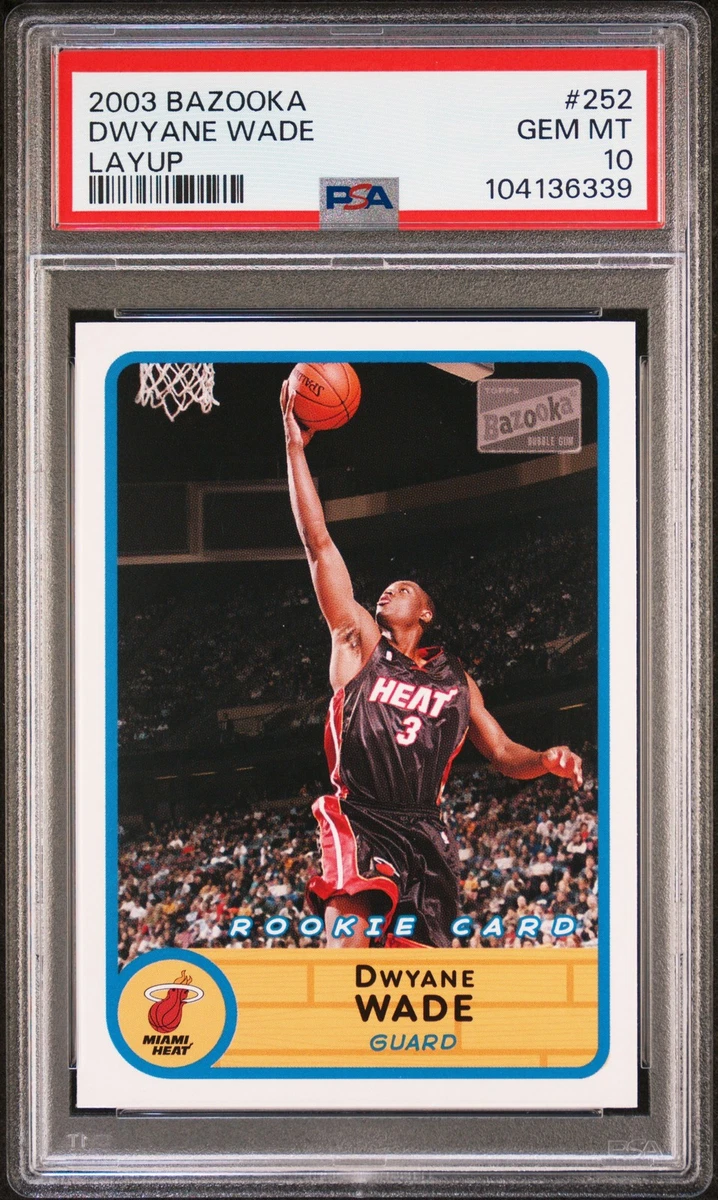 Topps Dwyane Wade Basketball Rookie Sports Trading Cards