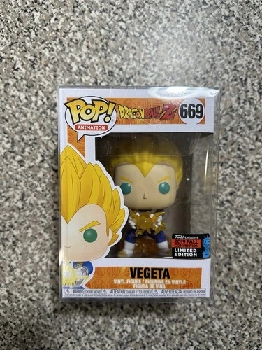 Funko POP! Animation Dragon Ball Z Vegeta #669 2019 Fall Convention Exclusive