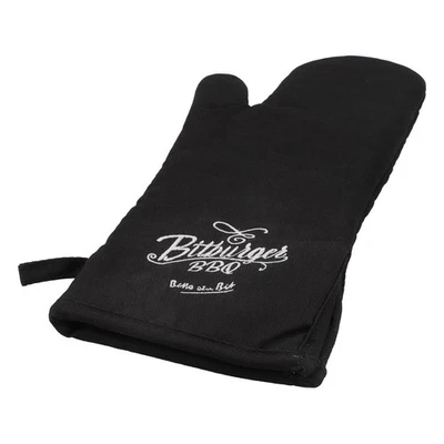 Bitburger Bier Grillhandschuh BBQ Grillzubehör Schwarz "BBQ"