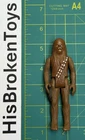 Vintage Star Wars: A New Hope Chewbacca Figure 1977