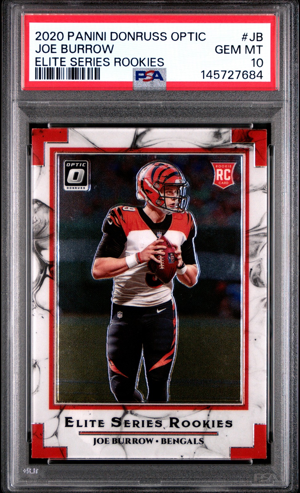 Joe Burrow Panini Donruss Optic Elite Series Rookies #JB Base