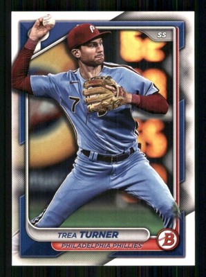 2024 Bowman #4 Trea Turner Philadelphia Phillies 67699