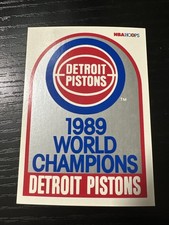 1989-90 NBA Hoops - Detroit Pistons #353