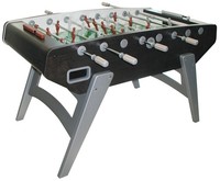 Tischkicker Kickertisch Garlando G-5000 Wenge Safety Teleskopstangen