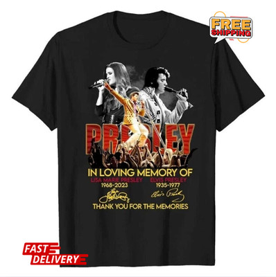 FANMADE_In Loving Memory Of Lisa Marie Presley And Elvis Presley Memorial_SALE !