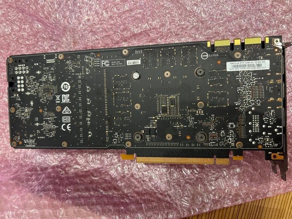 NVIDIA GeForce GTX1080 8GB (GDDR5X) PCI-E Tested No Box Used - Image 3 of 4