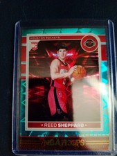 2024-25 Panini Nba Hoops - Rookies Reed Sheppard #233 Teal Explosion (RC)