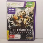 Steel Battalion: Heavy Armor (Xbox 360, 2012) Complete with manual Capcom