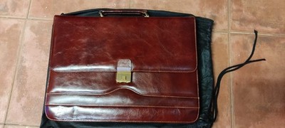 Maletin Piel Thierry Marcel Portadocumentos Cierre Combinacion Dustbag Strap