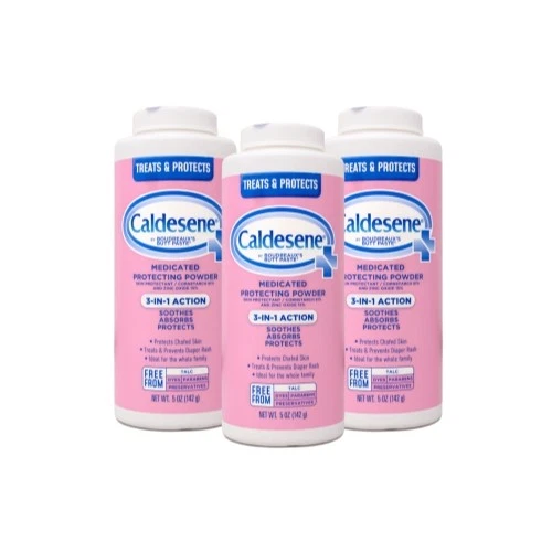 3 Pack - Caldesene Protecting Powder 5oz Each