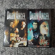 Dark Angel After the Dark & Skin Game Max Allan Collins 2003 Del Rey 2 Book Lot