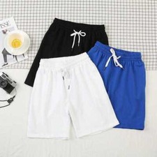 Mens Casual Mesh Shorts Basketball Sports Two Pocket Gym Pants Workout Summer