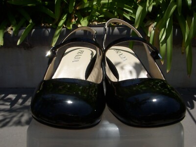 靴 PRADA SPORT Mary Jane Patent Leather Vintage Y2K Prada Black Patent Leather Mary Jane Heels - Etsy