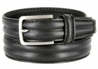 S067 Made in Italy Men's Italian Genuine Leather Dress Belt 1-1/8" (30mm) Wide