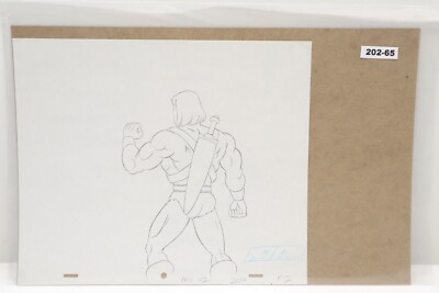 He-Man and the Masters of the Universe Hand Drawn Animation Drawing Art (202-65)