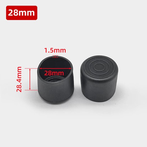 Square/Round PVC Rubber Sleeve Plug Cap End Cover Caps Chair Foot Cover Non-Slip - Picture 52 of 68