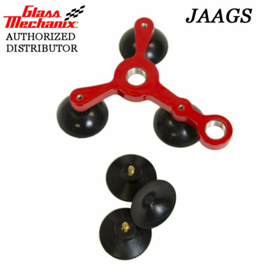 Glass Mechanix RALLY MOUNTING PLATE ASSEMBLY windshield repair bridge kit, USA