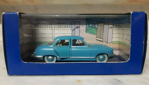 Voiture TINTIN 1/43 Atlas le Taxi Panhard de Tintin de Coke en Stock