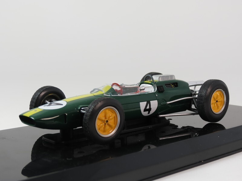 特価 WILLS finecast (1/24) ロータス 25 Ixo Die Cast Lotus 25 #4 Jim Clark World Champion 1963 1/24