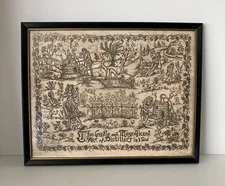 G.R. Parvis Etching - The Gentle and Magnificent Art of Distllery in 1500 - RARE