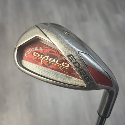 RH Callaway Diablo Edge Single Iron Pitching Wedge PW Steel Uniflex Club 36in