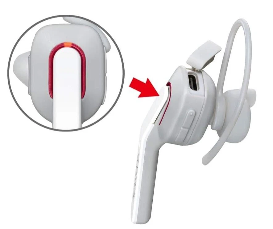 NEW JVC KENWOOD KH-M500-B Single Ear Headset Bluetooth Multi-point Black Japan - Image 4 of 4