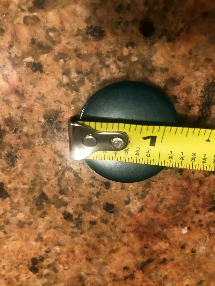 Vintage Backgammon Dark Green Replacement Game Piece - Image 2 of 2