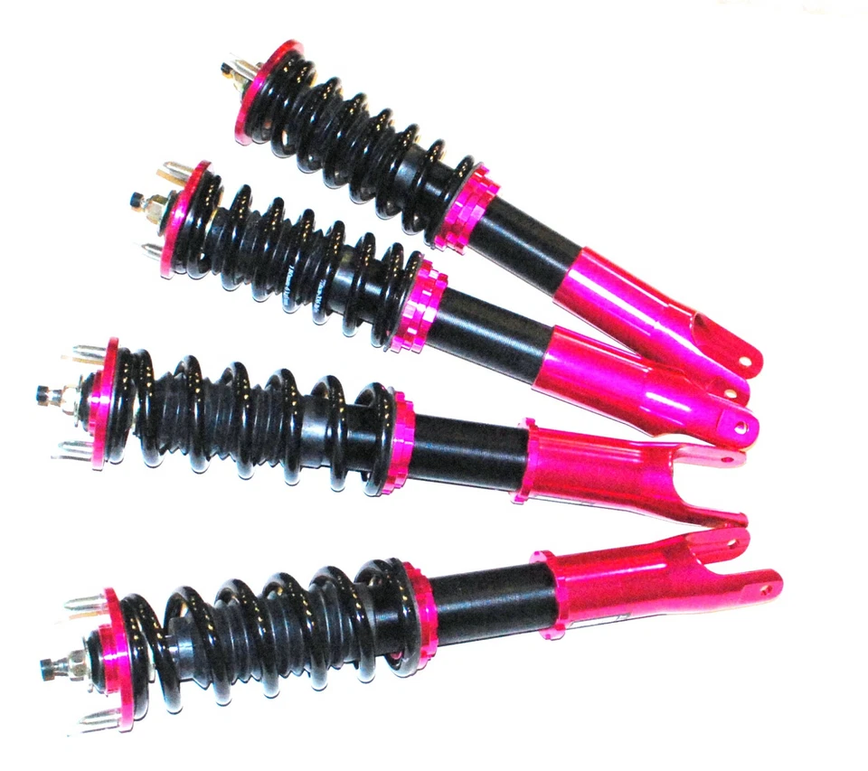 Kit Suspensión Coilover ROJO para 00-08 Honda S2000 AP1 AP2 S2K ADJ.Dampering Foto 3 de 4