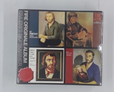 Niels Hausgaard-Fire Originale Album Boxset of 4 CD's