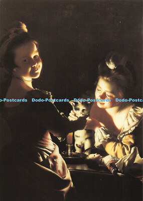 D086648 Dressing Kätzchen. Joseph Wright of Derby. 1734 97. English Heritage. Ivea