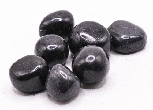 Black Onyx Cabochon Pebble Polished Natural Crystal Mineral Stone Cab - Peru - Picture 7 of 8