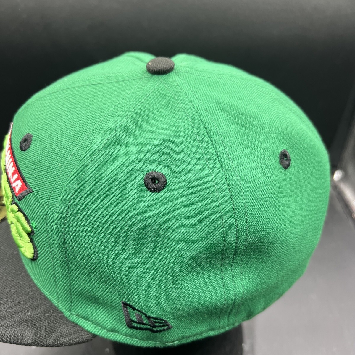 New Era TMNT Teenage Mutant Ninja Turtles Fitted Hat 7 1/4 Green