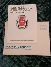 1974 Ford Dealership Sales Spec Sheet Booklet Pamphlet Envelope -B-A#2