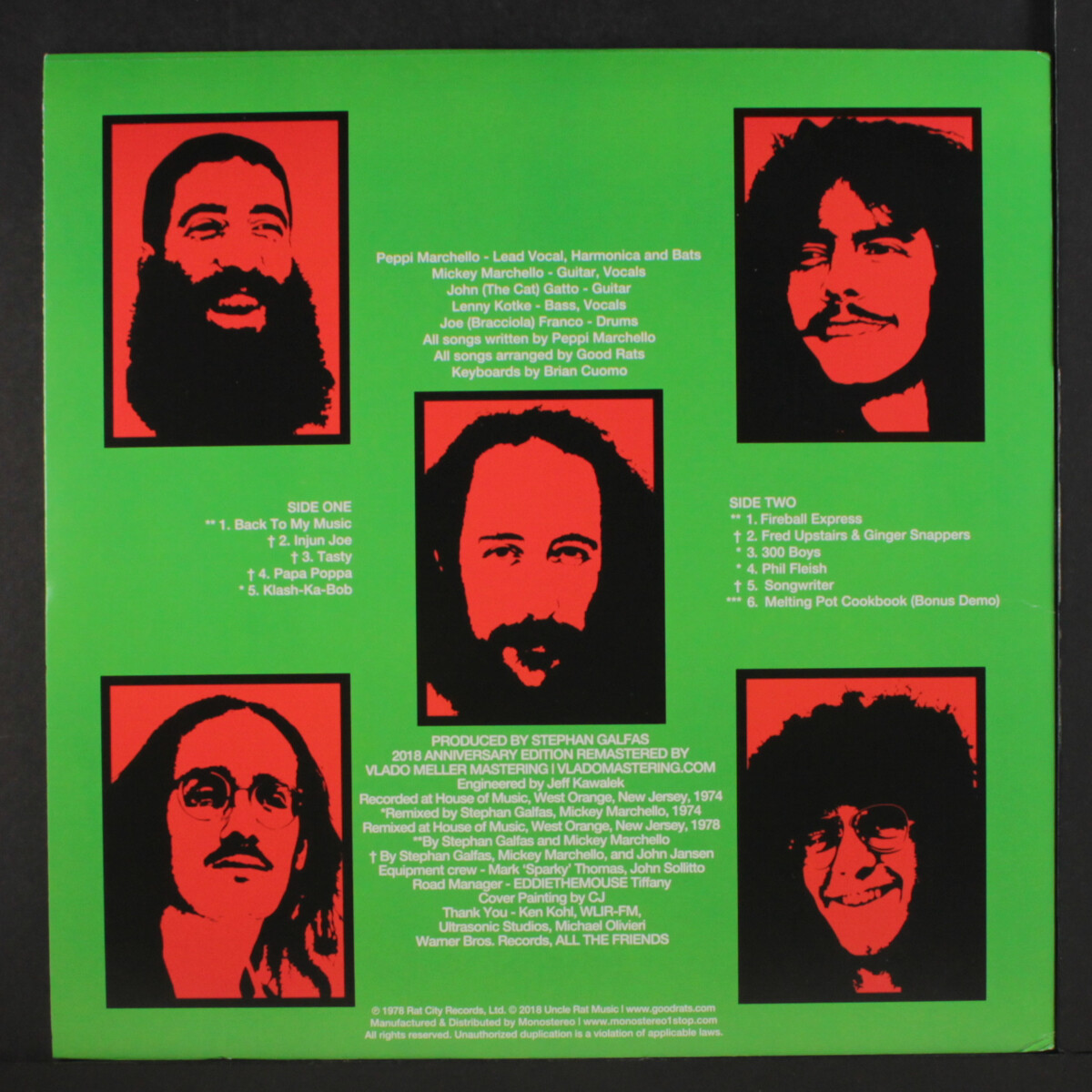 GOOD RATS tasty UNCLE RAT MUSIC 12" LP 33 RPM eBay