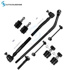 Front Inner Outer Tie Rod Upper Lower Ball Joints For 2007-2017 Jeep Wrangler