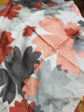 BURMEL ALL SILK HAND ROLLED MADE IN ITALY MCM LADIES SCARF 26" X 26"