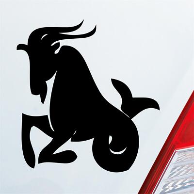 Auto Aufkleber Sternzeichen Steinbock PKW Car KFZ Roller 9,5x10 cm Sticker Hecks