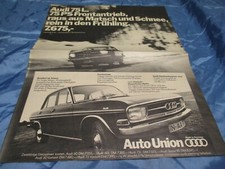 Auto Union , Werbe - Druck , Reklame  1969 , Nostalgie  Werbung , # 293 Vintage
