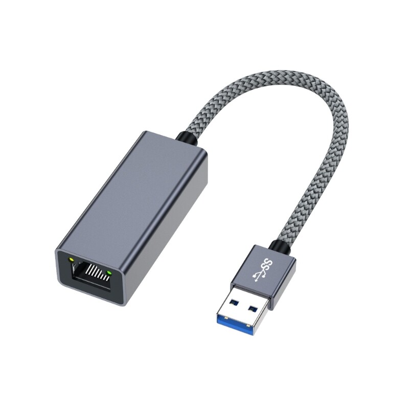 USB3.0 to RJ45 Gigabit Networking Adapter Fast Speed for NAS Compatibility