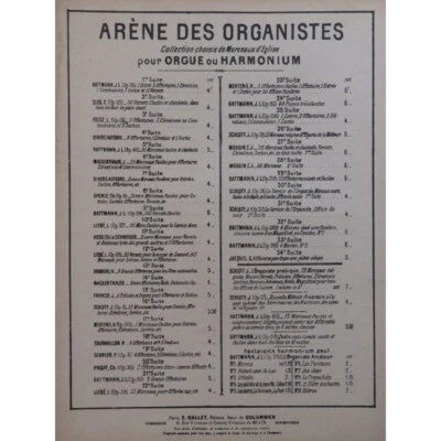 SCHLUTY J. 21 Morceaux op 18 Orgue ou Harmonium - Photo 1/4