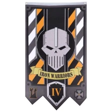 Iron Warriors Legion IV flag banner 30x50inch Home Garden Party Decoration