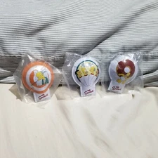 Lot of 3 The Simpsons Tin Clickers Mr. Burns Pin Pals Donut Brand New 