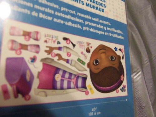 NEW - Doc Mcstuffins RoomMates Giant Peel and Stick Wall Decals 18 - Picture 3 of 4