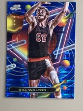 2023 Topps Chrome Cosmic Basketball #105 Bill Walton Blue /99 Portland Item 2091